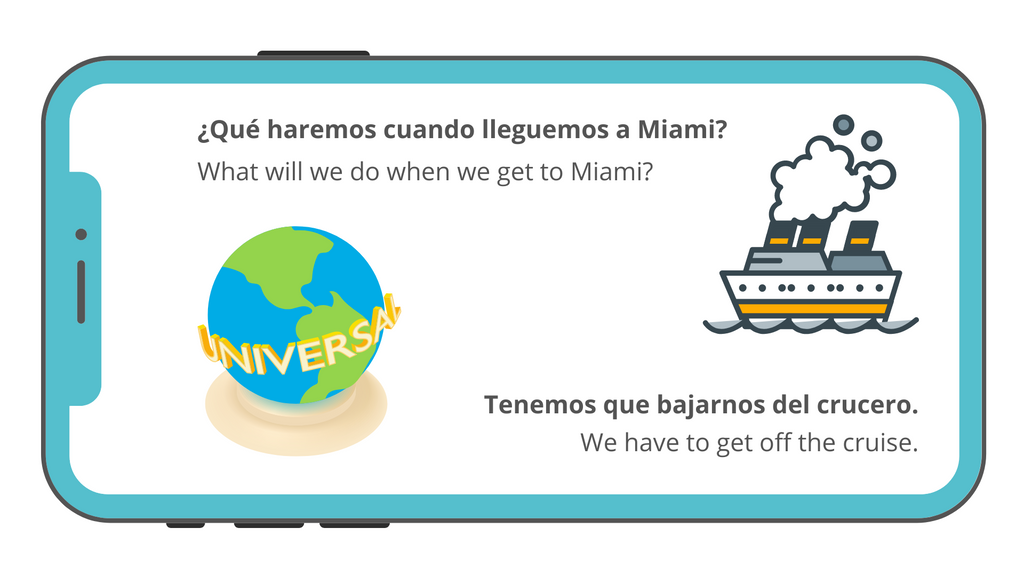 How do you say "get" in Spanish?