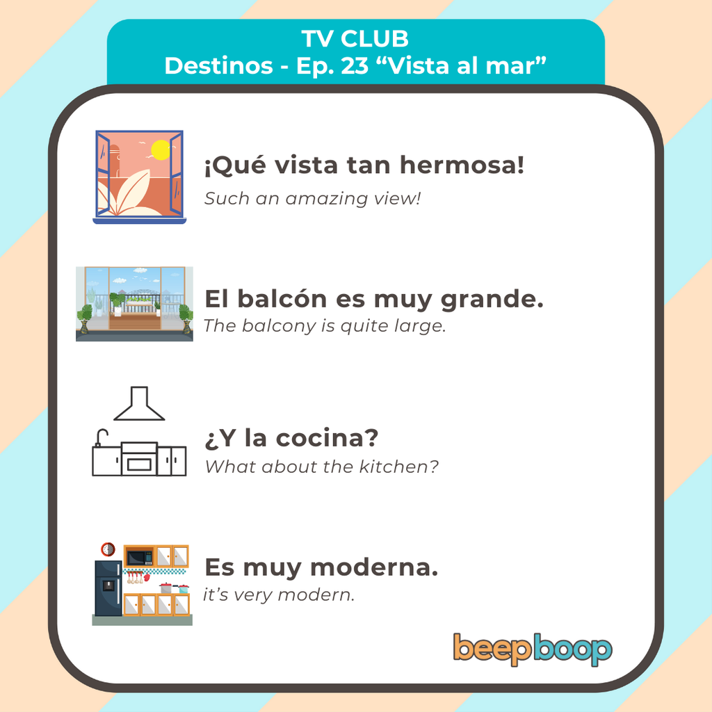 Destinos episode 23 "Vista al mar" is out!