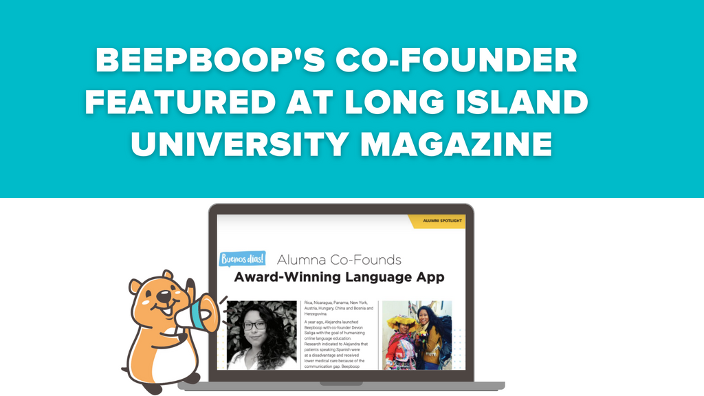 Beepboop featured at NYC university magazine