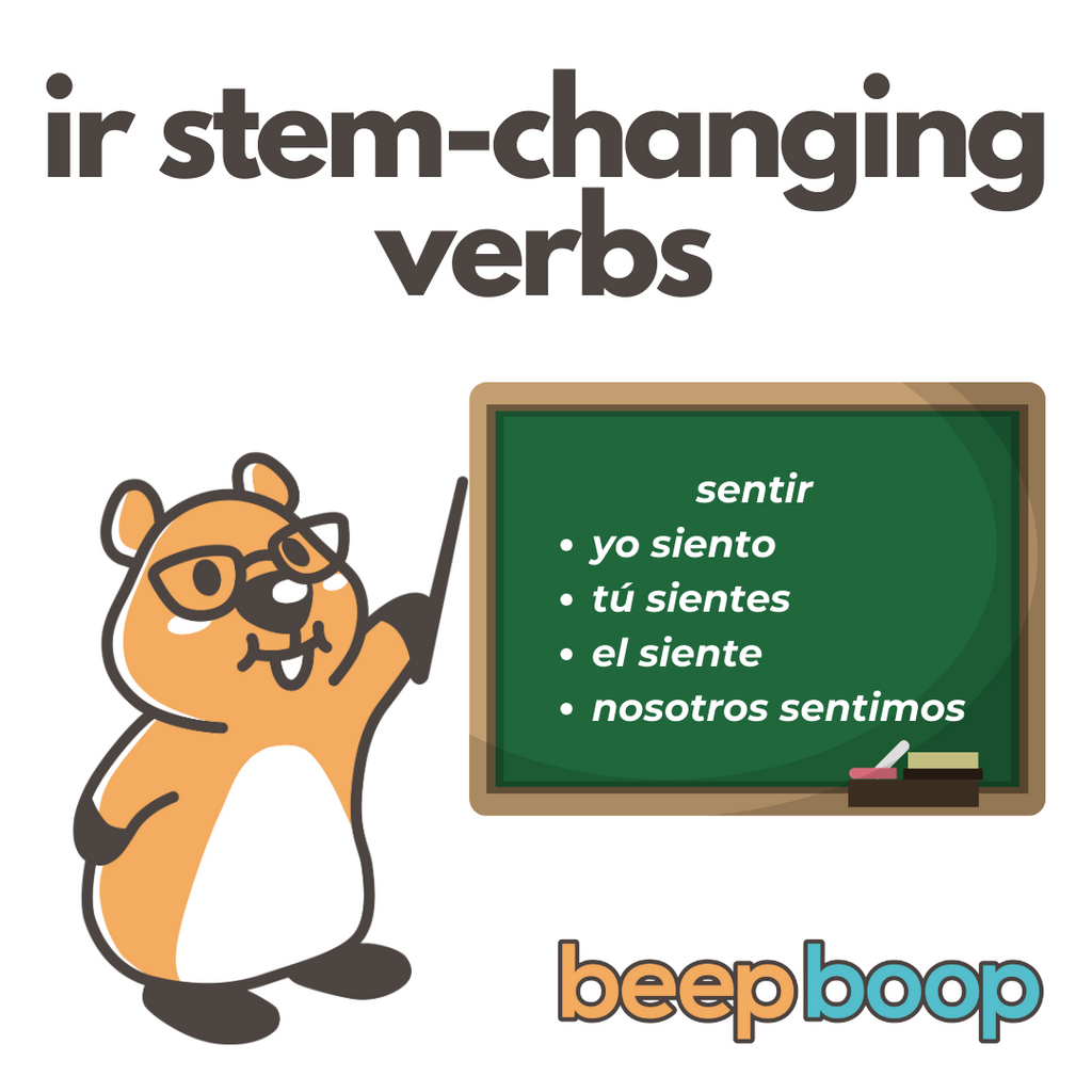 Understanding IR Stem-Changing Verbs in Spanish: A Guide
