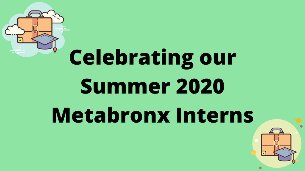 Celebrating our Summer 2020 Metabronx Interns